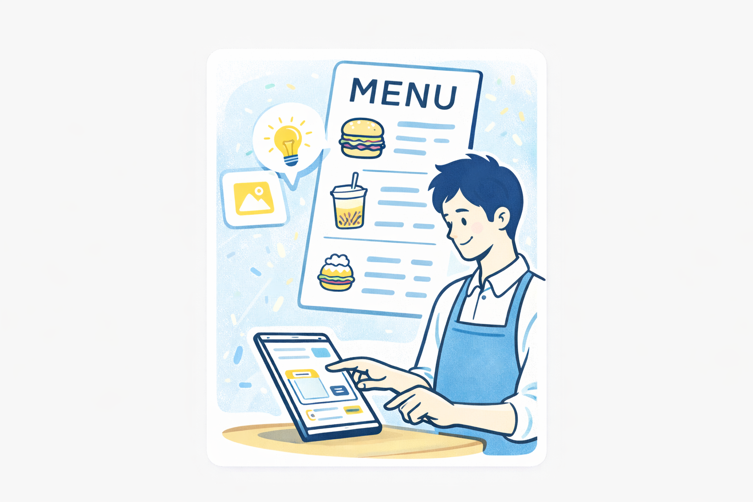 菜單管理示意圖